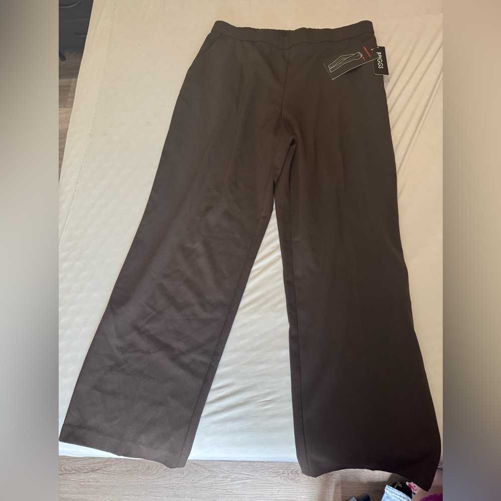 NEW Brown Wide-Leg Pants